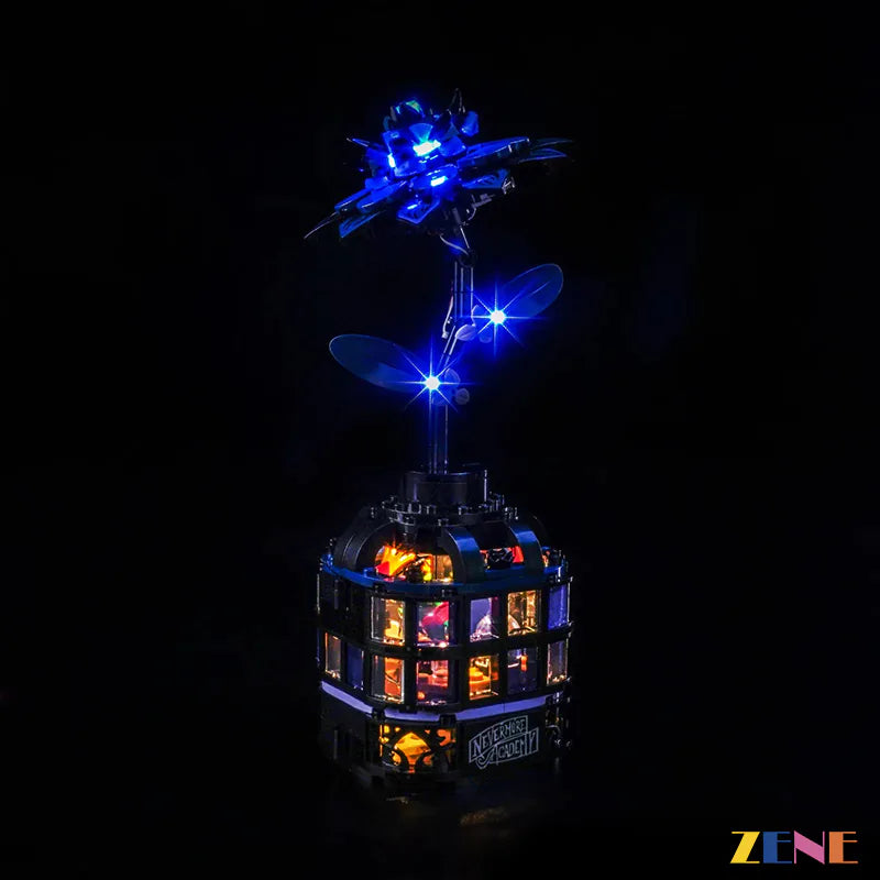 LEGO Wednesday Black Dahlia Flower Light Kit for #76784