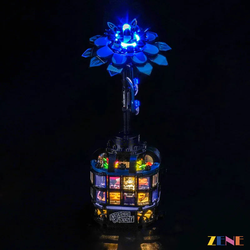 LEGO Wednesday Black Dahlia Flower Light Kit for #76784