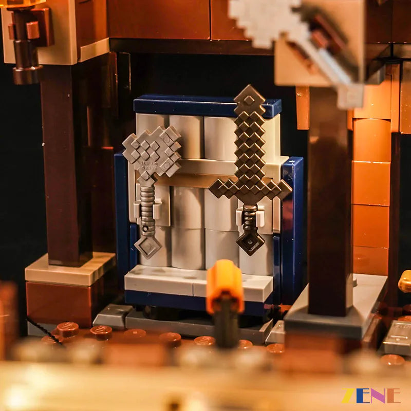 Light Kit for LEGO Woodland Mansion Fighting Ring #21272