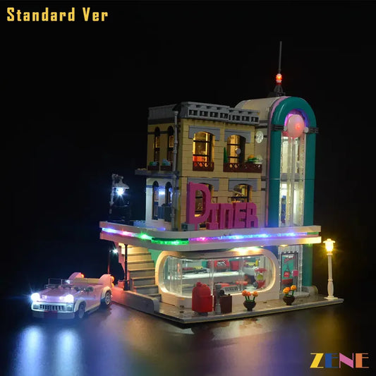 LEGO Downtown Diner #10260 Light Kit