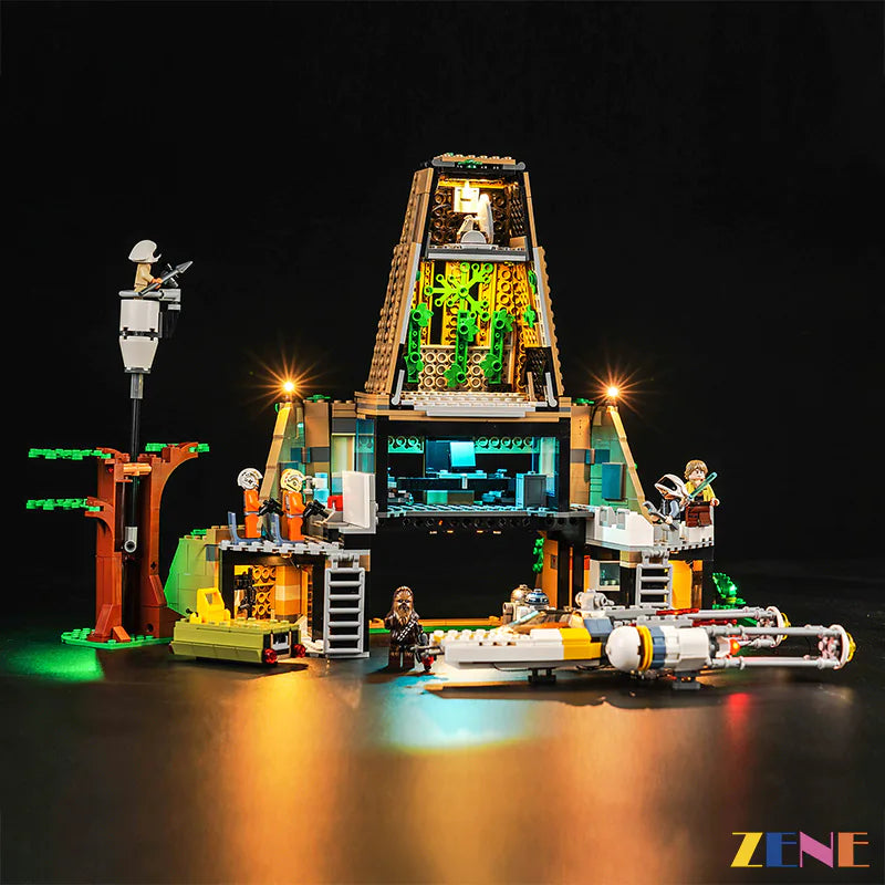 Light Kit for LEGO Yavin 4 Rebel Base #75365