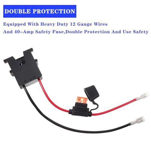 Zipelo Automotive Wire Harness Connector Compatible with Power Wheels Secure Fit