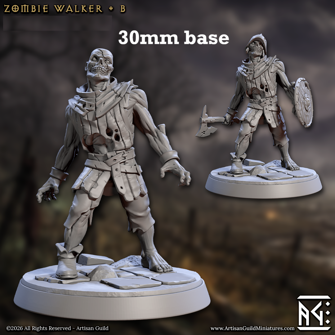 Zombie Walker: Sculpt B (Male Zombie) - Golden Apple Comics