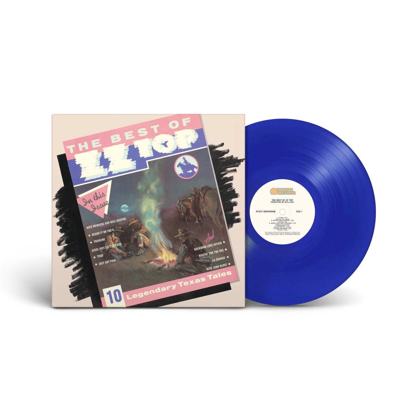 ZZ Top The Best of ZZ Top (ROCKTOBER) (Translucent Blue Vinyl) [Vinyl]