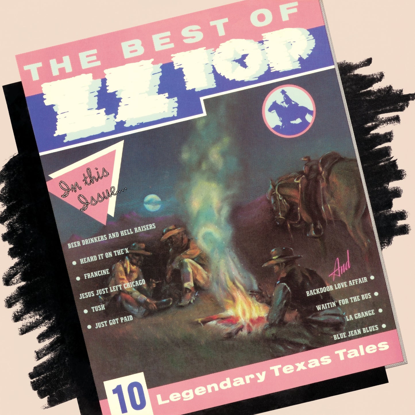 ZZ Top The Best of ZZ Top (ROCKTOBER) (Translucent Blue Vinyl) [Vinyl]