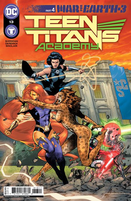 Teen Titans Academy #13 A Rafa Sandoval Robbie Thompson (War For Earth-3) (03/22/2022) Dc