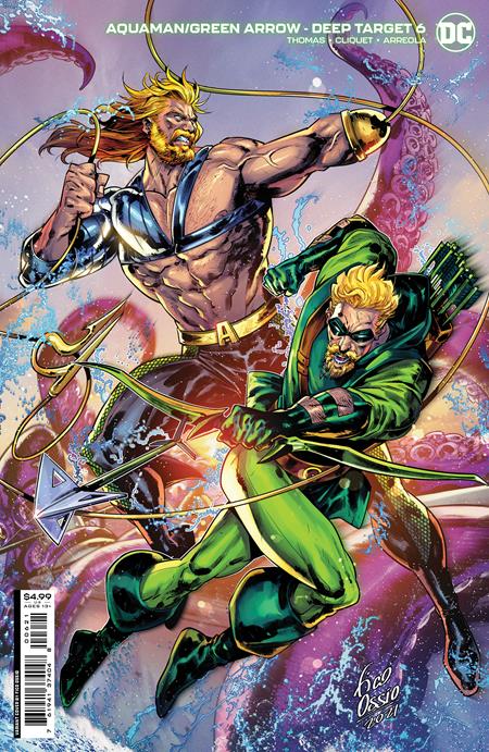 Aquaman Green Arrow Deep Target #6 (Of 7) B Fico Ossio Card Stock Variant (03/22/2022) Dc