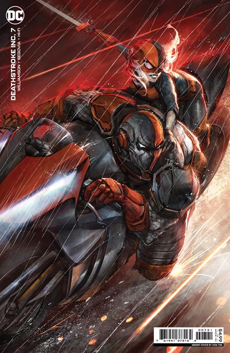 Deathstroke Inc #7 B Ivan Tao Card Stock Variant (03/22/2022) Dc