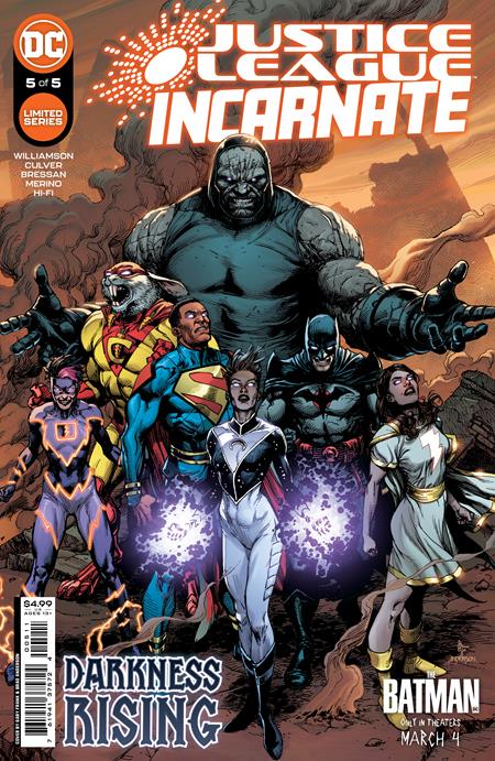 Justice League Incarnate #5 (Of 5) A Gary Frank Joshua Williamson (03/01/2022) Dc