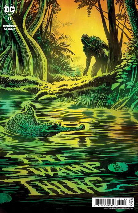 Swamp Thing #11 (Of 16) B Francesco Francavilla Card Stock Variant (03/29/2022) Dc