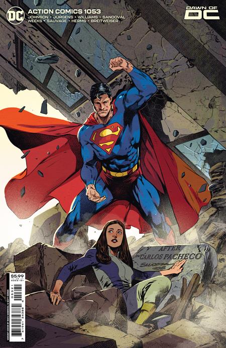 Superman Action Comics #1053 B Rafa Sandoval Card Stock Variant (03/28/2023) Dc