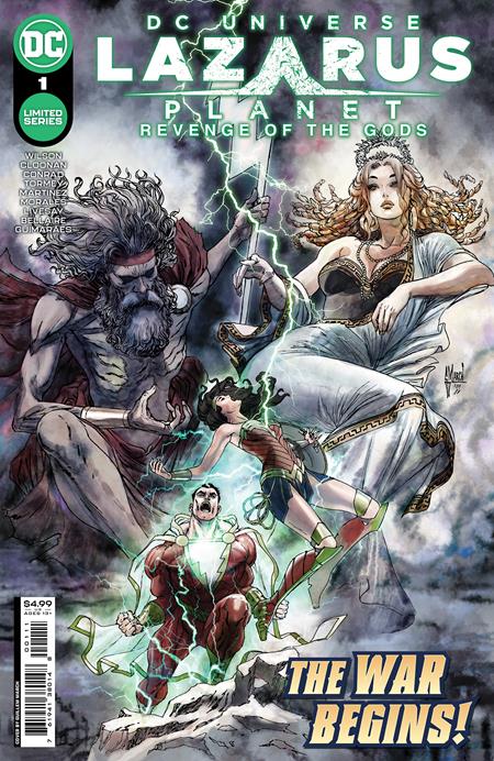 Lazarus Planet Revenge Of The Gods #1 (Of 4) A Guillem March (03/14/2023) Dc