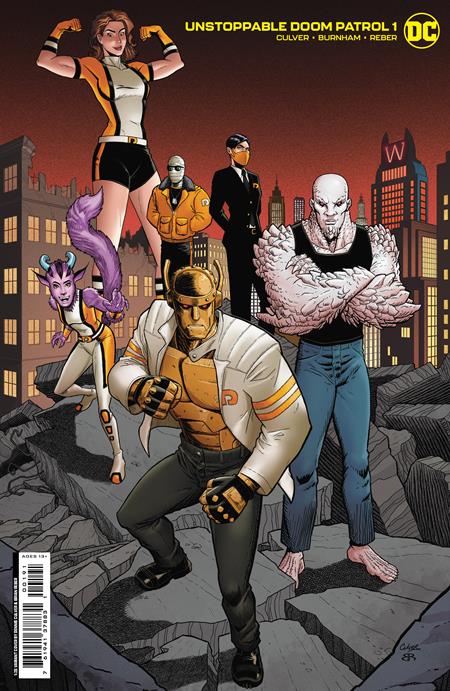 Unstoppable Doom Patrol #1 (Of 6) D 1:25 Dennis Culver Card Stock Variant (03/28/2023) Dc