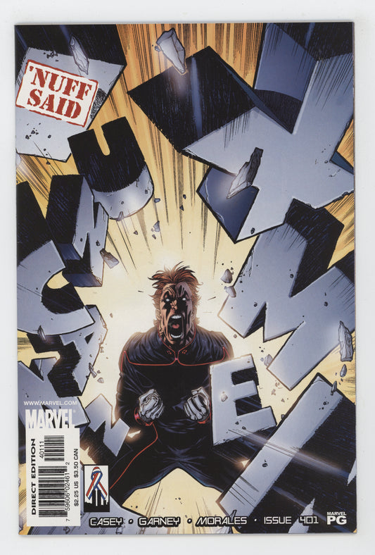 Copy of Uncanny X-Men 401 Marvel 2001 Ron Garney