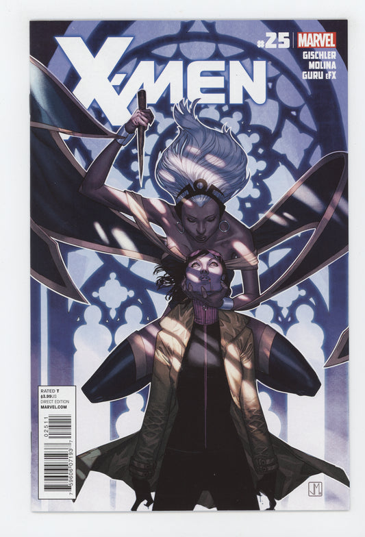 X-MEN #25 XREGB MARVEL 2012 Jorge Molina Victor Gischler