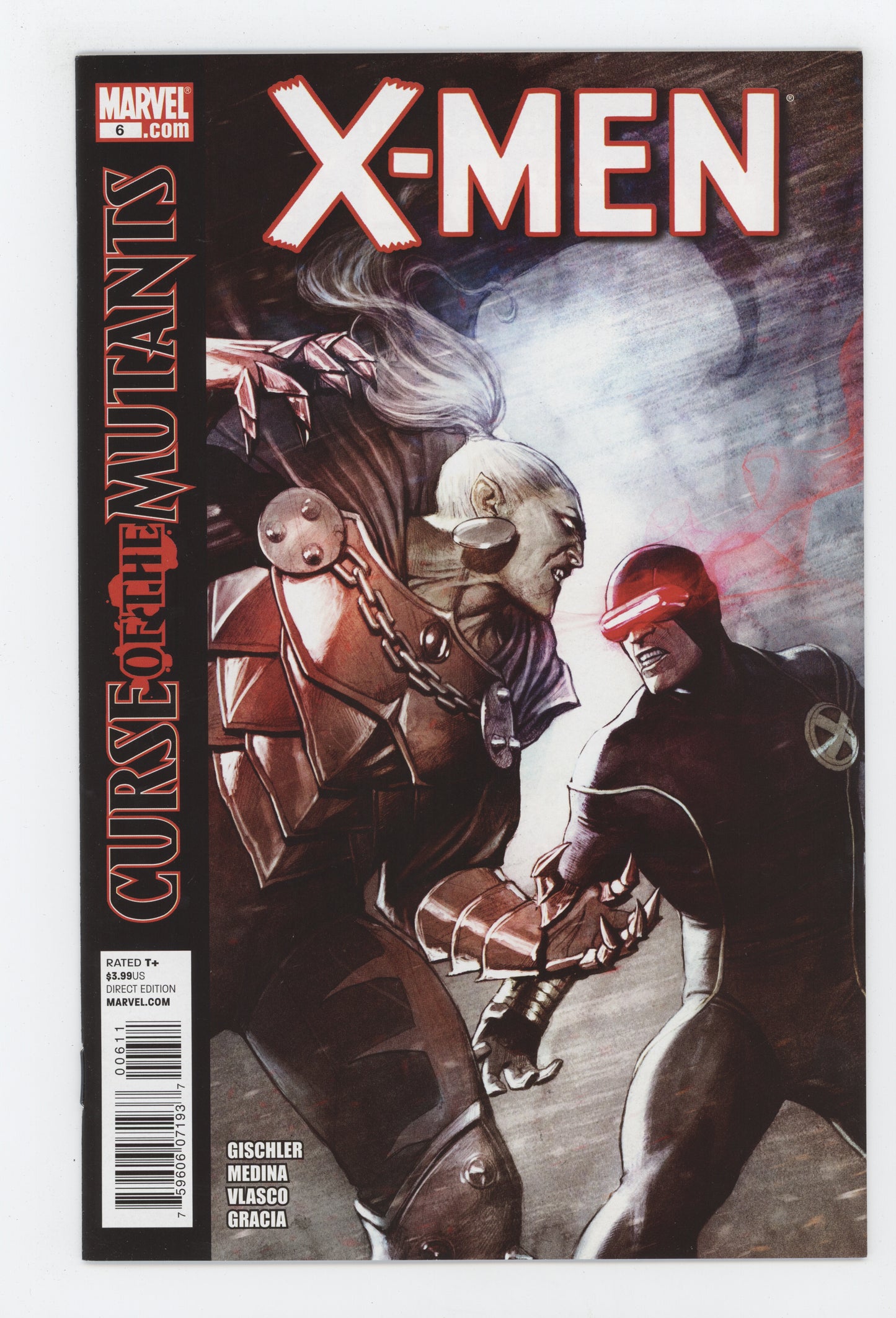 X-MEN #6 MARVEL 2010 Adi Granov VICTOR GISCHLER DRACULA