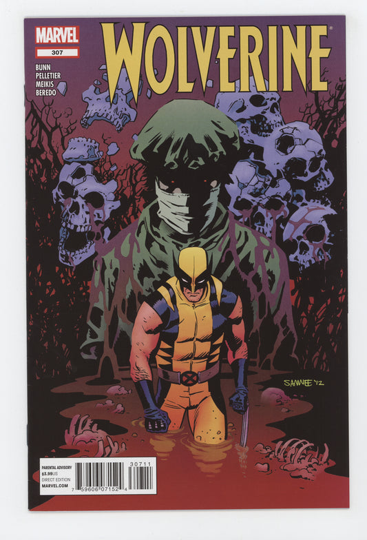 WOLVERINE #307 MARVEL 2012 Chris Samnee Cullen Bunn