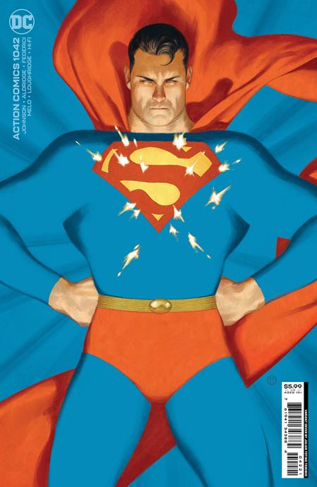 Superman Action Comics #1042 B Julian Totino Tedesco Card Stock Variant (04/26/2022) Dc