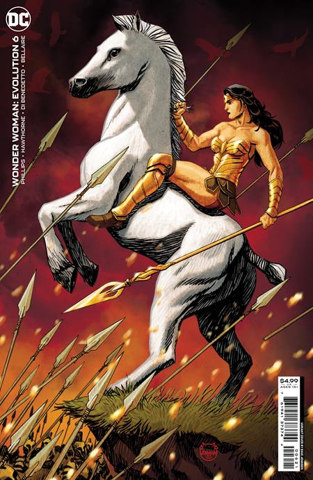 Wonder Woman Evolution #6 (Of 8) B Dave Johnson Card Stock Variant (04/19/2022) Dc
