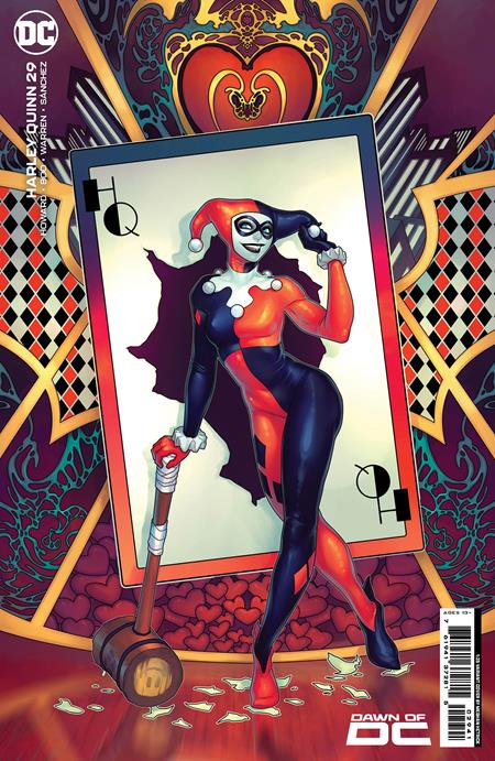 Harley Quinn #29 C 1:25 Meghan Hetrick Playing Card GGA Variant (04/25/2023) Dc