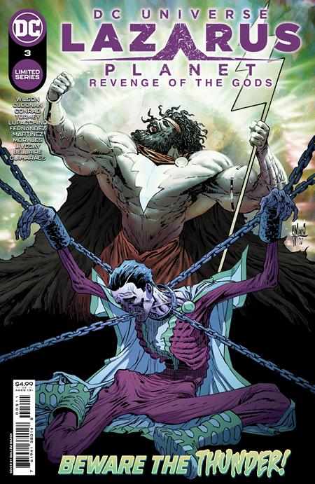 Lazarus Planet Revenge Of The Gods #3 (Of 4) A Guillem March (04/11/2023) Dc