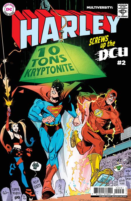 Multiversity Harley Screws Up The Dcu #2 (Of 6) C 1:25 John Mccrea Superman 199 Flash Race Homage Variant (04/11/2023) Dc