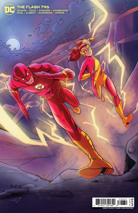 Flash #796 C Yasmin Flores Montanez Card Stock Variant (One-Minute War) (04/04/2023) Dc