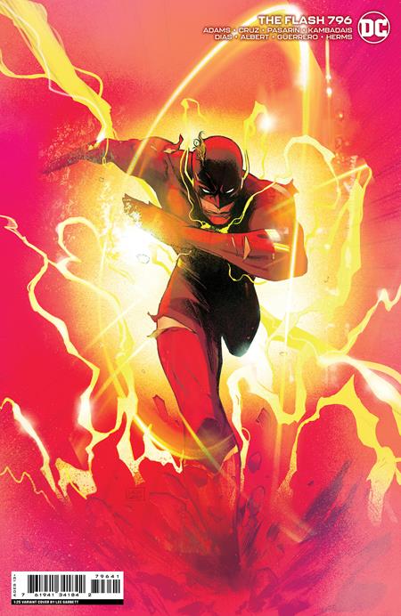 Flash #796 D 1:25 Lee Garbett Card Stock Variant (One-Minute War) (04/04/2023) Dc