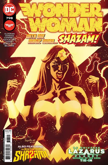 Wonder Woman #798 A Yanick Paquette Becky Cloonan (Revenge Of The Gods) (04/18/2023) Dc