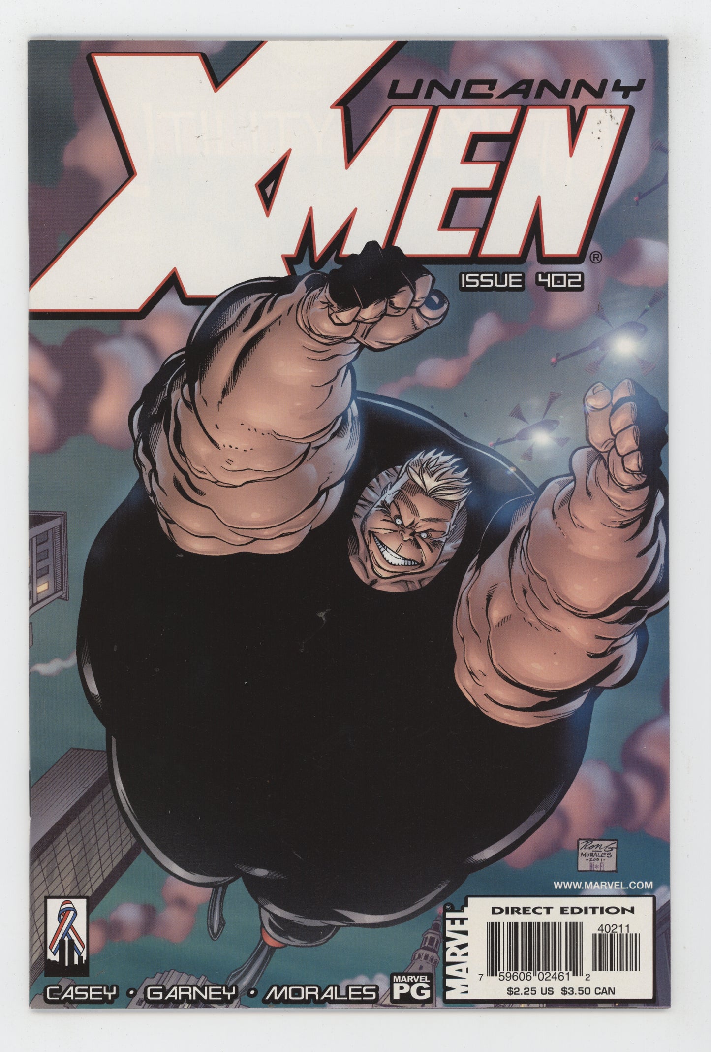 Uncanny X-Men 402 Marvel 2001 Ron Garney