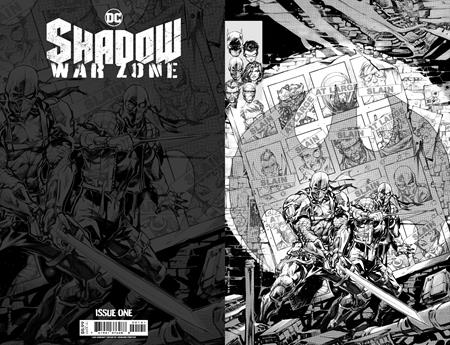 Shadow War Zone #1 D 1:50 Howard Porter B&W X-Men Homage Variant (05/17/2022) Dc