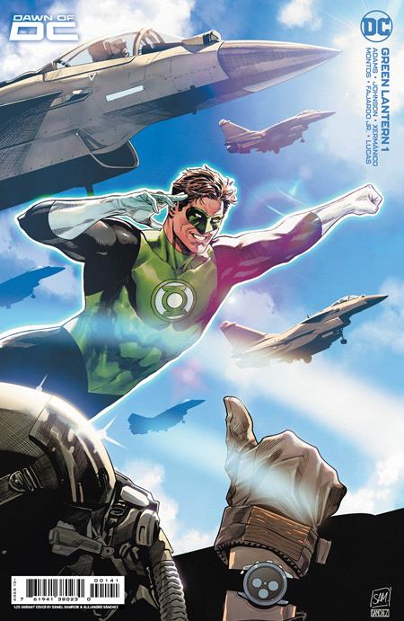 Green Lantern #1 E 1:25 Daniel Sampere Card Stock Variant (05/09/2023) Dc