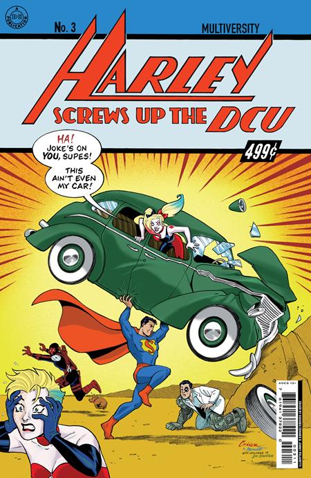 Multiversity Harley Screws Up The Dcu #3 (Of 6) A Amanda Conner Frank Tieri Action Comics 1 Homage (05/09/2023) Dc