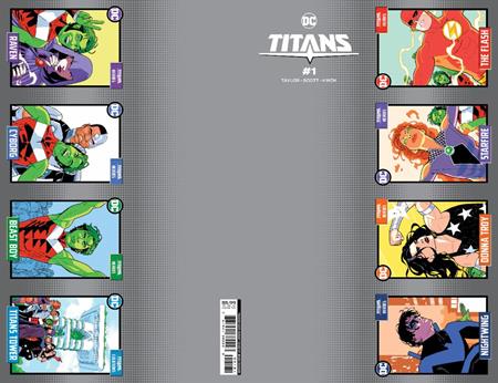Titans #1 H Trading Card Variant Teen Titans (05/16/2023) Dc
