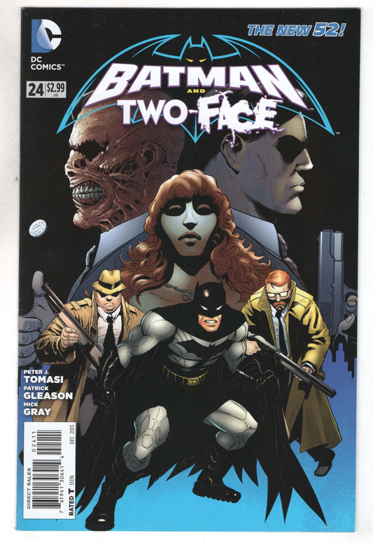 Batman and Robin #24 DC 2011 NM New 52 Two Face
