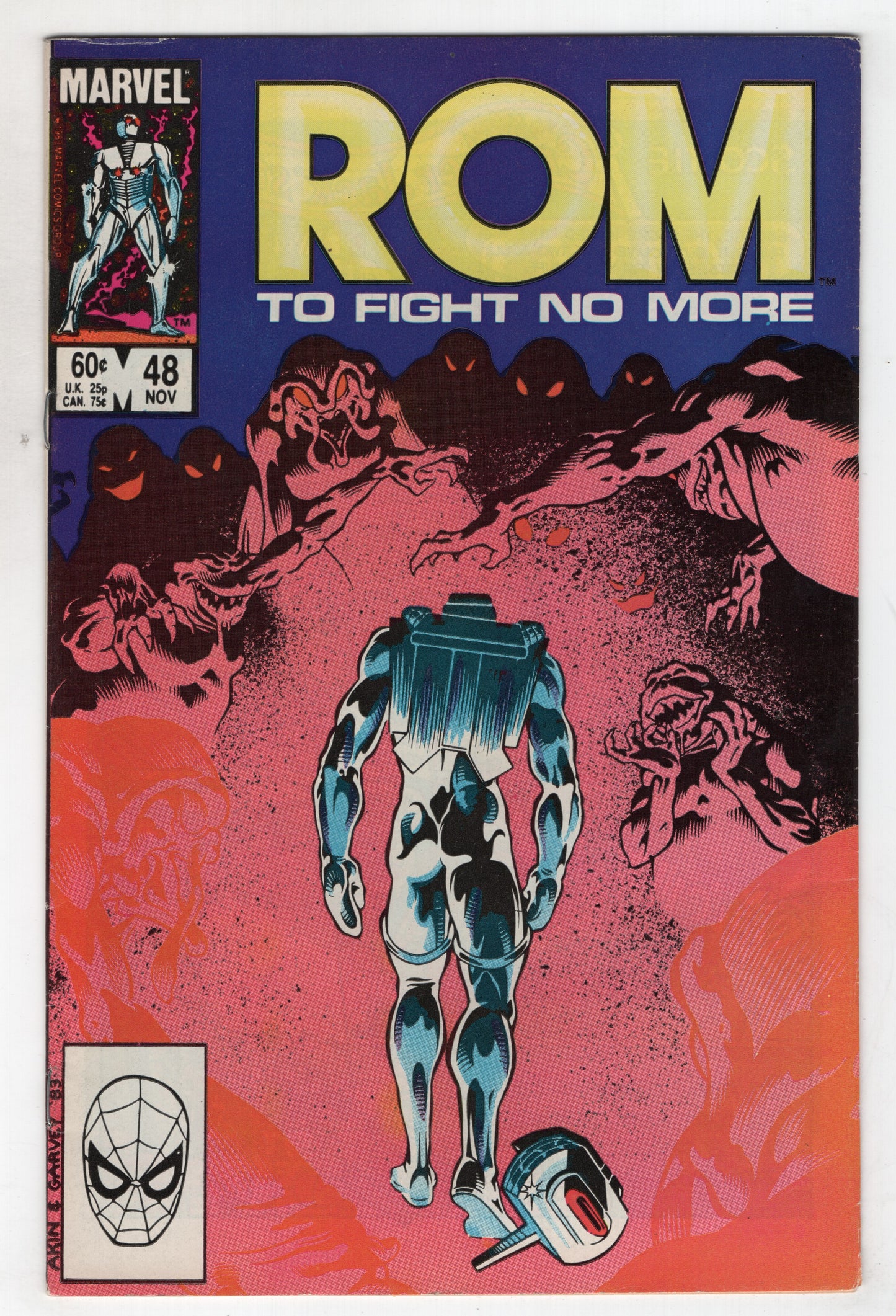 ROM Spaceknight 48 Marvel 1983 FN Bill Sienkiewicz