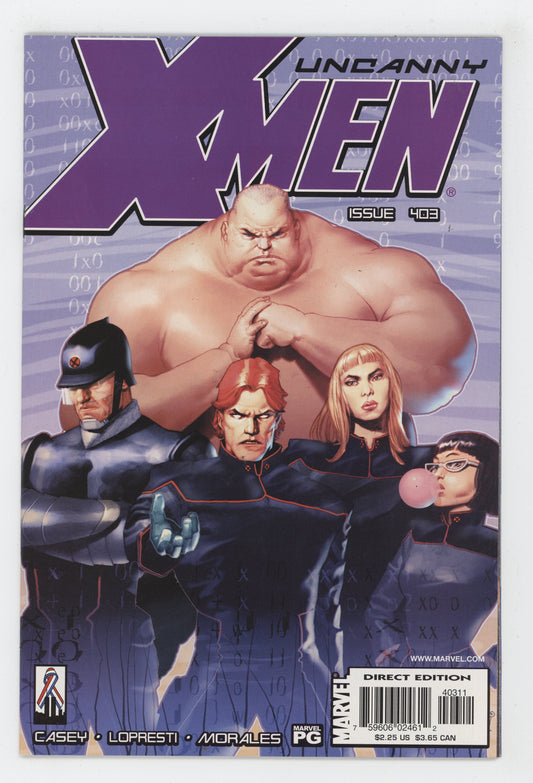 Uncanny X-Men 403 Marvel 2002 Ariel Olivetti