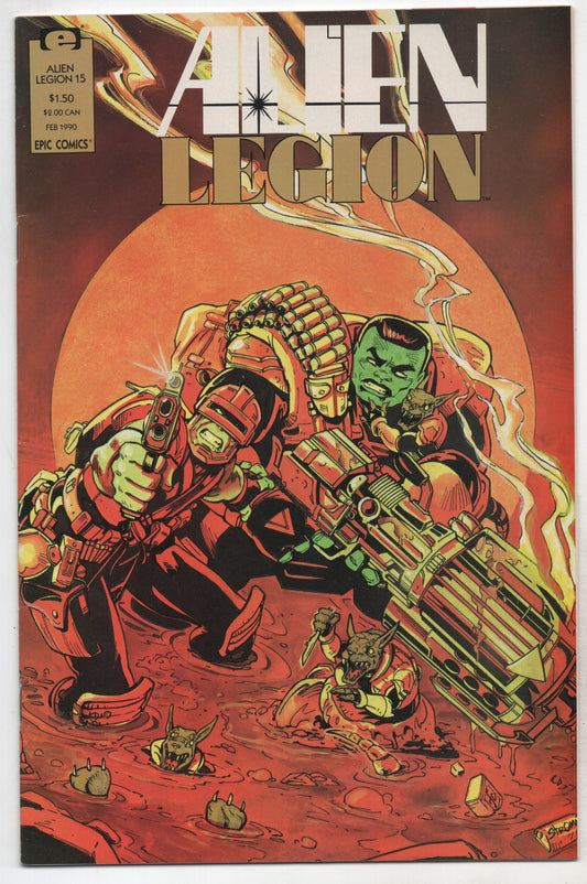 Alien Legion 15 2nd Series Marvel Epic Chuck Dixon
