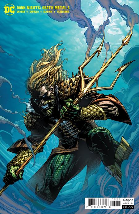Dark Nights Death Metal #2 B (Of 6) David Finch Aquaman Variant (07/14/2020) DC