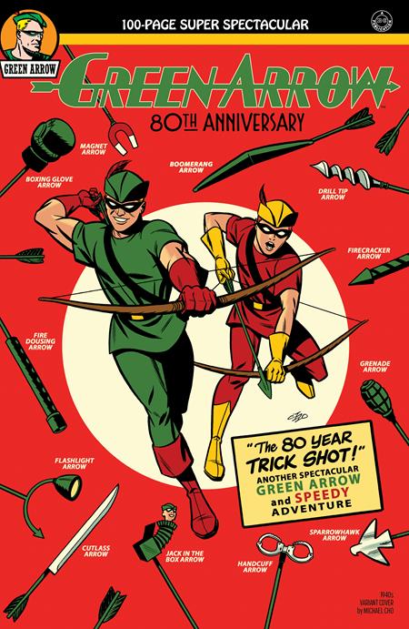 Green Arrow 80Th Anniversary 100-Page Super Spectacular #1 B Michael Cho 1940S Variant (06/29/2021) Dc