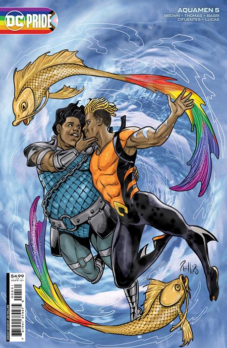 Aquamen #5 C Joe Phillips Pride Month Card Stock Variant (06/28/2022) Dc