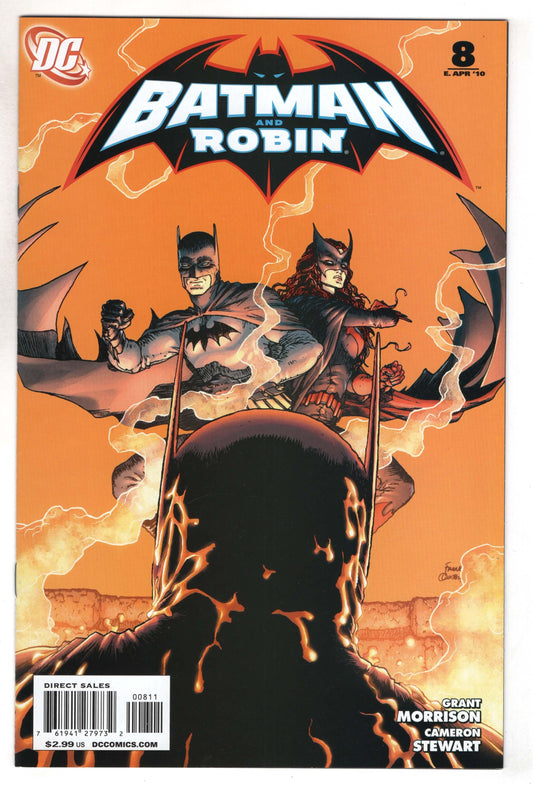 Batman and Robin #8 DC 2009 NM Grant Morrison