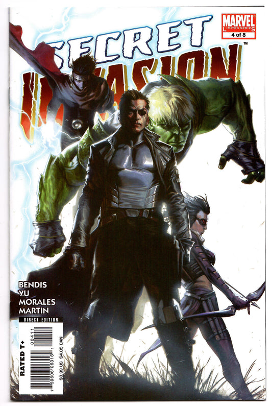Secret Invasion #4 A (Of 8) Marvel 2008 Gabriele Dell'Otto Brian Michael Bendis