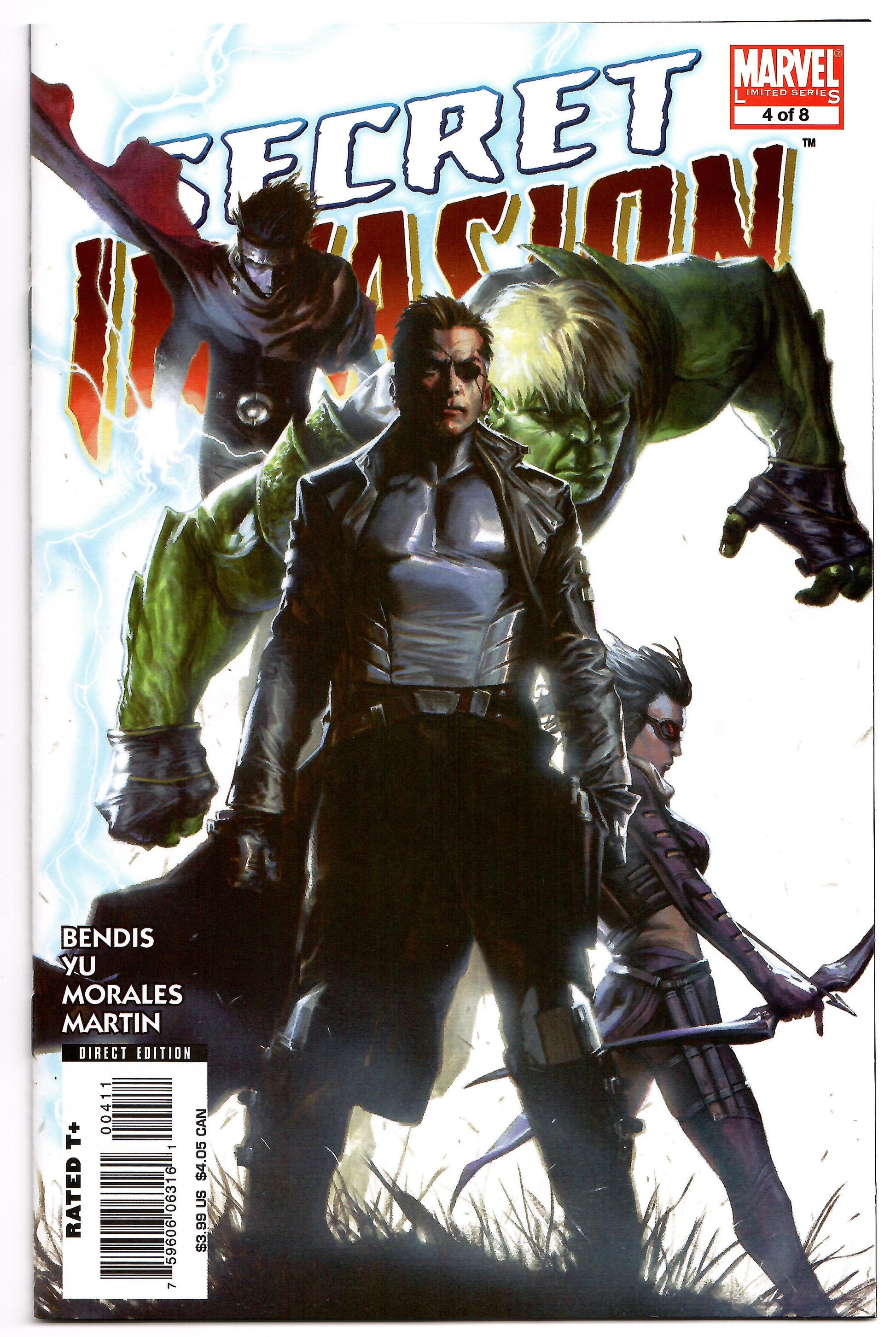 Secret Invasion #4 Yu Variant Marvel Comics 2023 NM+