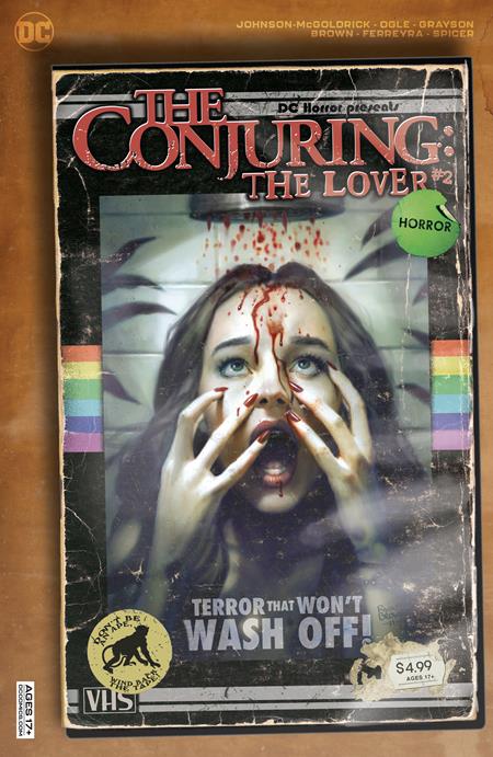 Dc Horror Presents The Conjuring The Lover #2 (Of 5) B Ryan Brown Vhs Tribute Card Stock Variant (Mr (07/06/2021) Dc