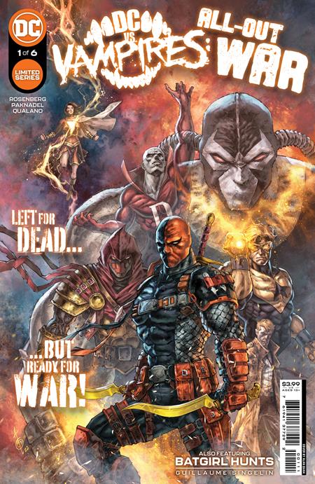 Dc Vs Vampires All-Out War #1 (Of 6) A Alan Quah Matthew Rosenberg (07/19/2022) Dc