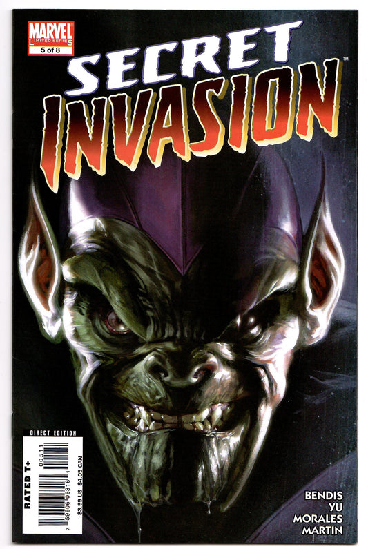 Secret Invasion #5 A (Of 8) Marvel 2008 Gabriele Dell'Otto Brian Michael Bendis