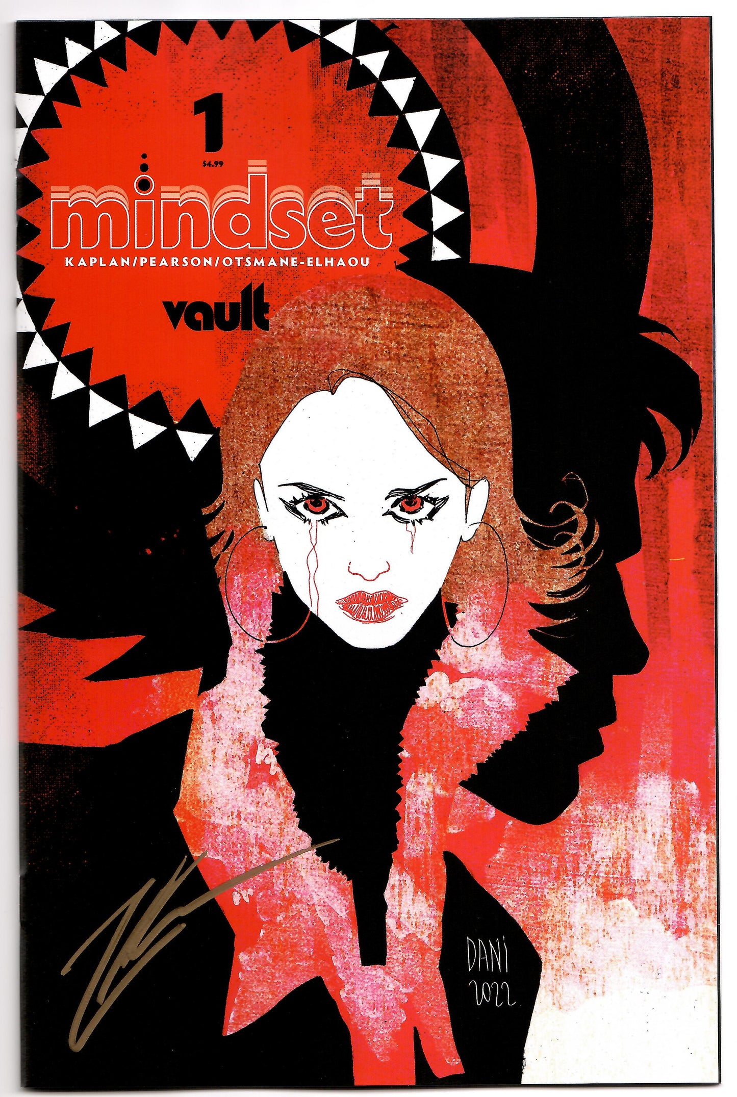 Mindset #1 C 1:5 Dani Variant SIGNED Zack Kaplan (06/29/2022) Vault