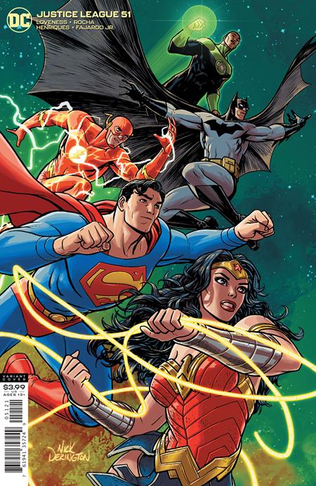 Justice League #51 B Mikel Janin Variant (08/19/2020) DC
