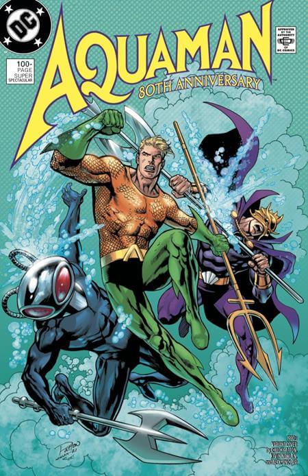 Aquaman 80Th Anniversary 100-Page Super Spectacular #1 (One Shot) F Chuck Patton 1980s Variant  (08/31/2021) Dc